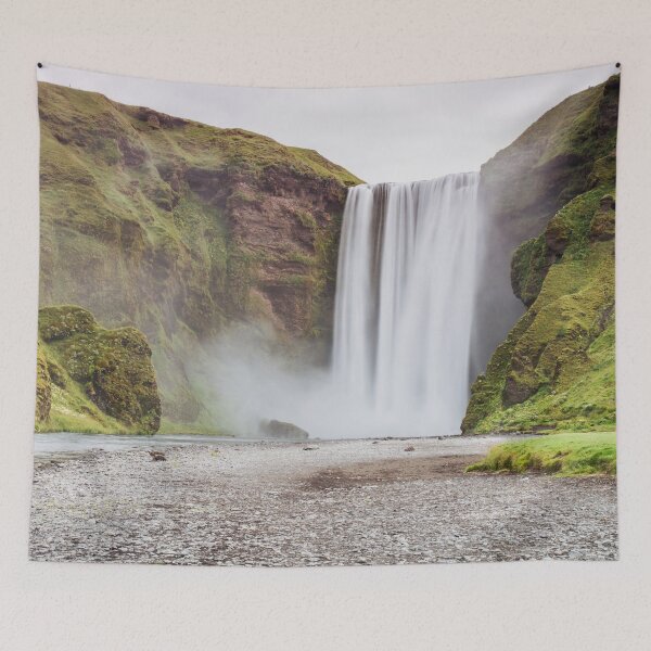Item preview, Skogafoss waterfall designed and sold by Dominika Aniola.