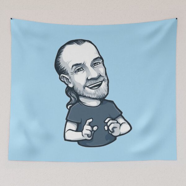 Item preview, george carlin  designed and sold by waylovelife.