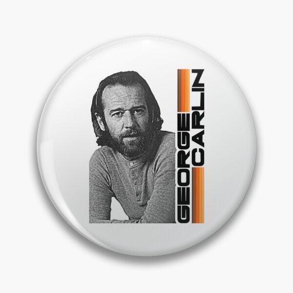 Item preview, George Carlin  Retro Comedy FanArt Tribute    designed and sold by waylovelife.