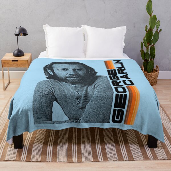 Item preview, George Carlin Retro Comedy FanArt Tribute designed and sold by waylovelife.