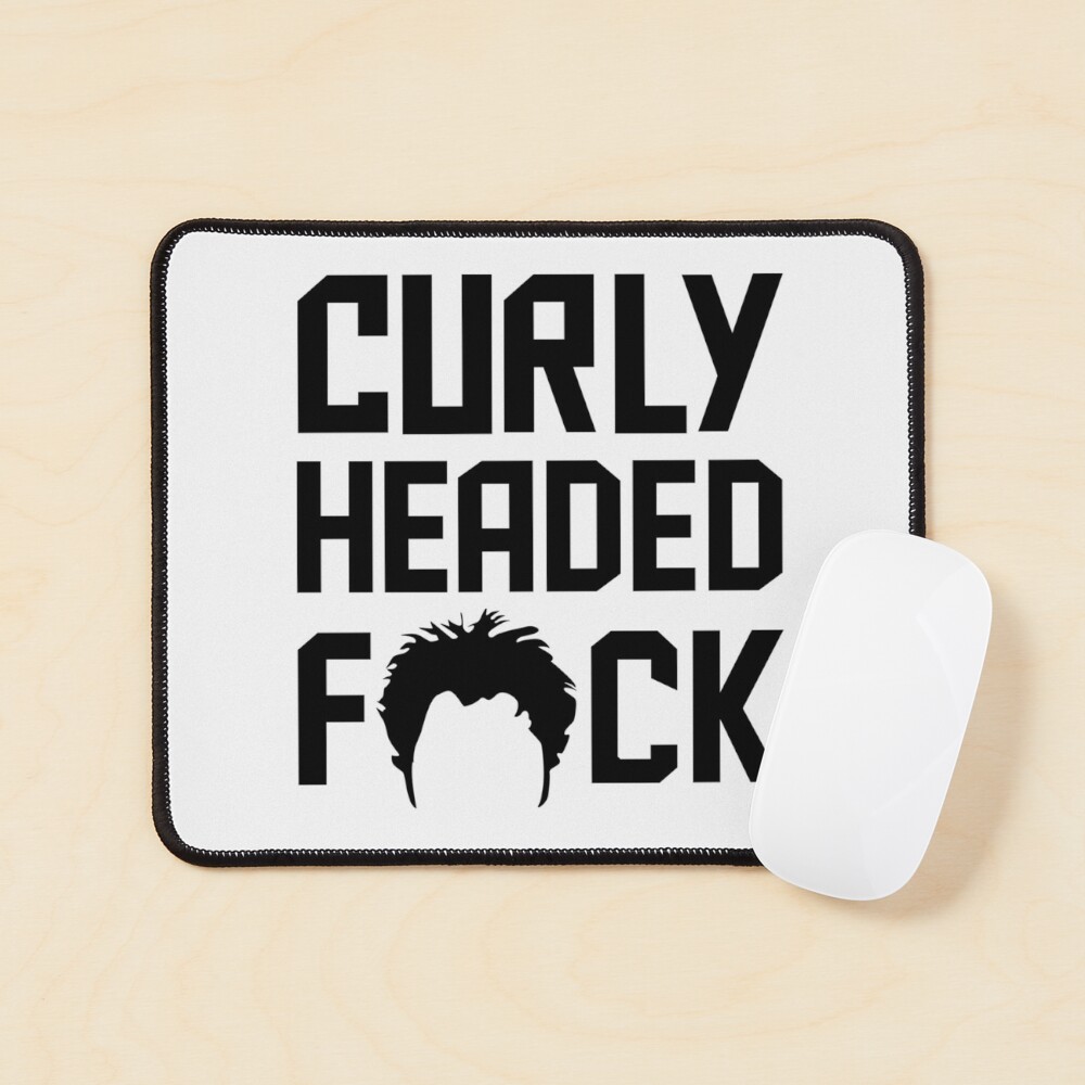 Curly Headed Fuck Art Board Print for Sale by EssieHunter | Redbubble