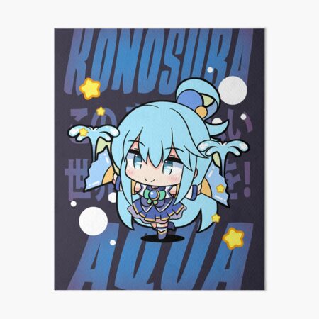 Funny Ni Shukufuku Wo Konosuba Aqua Art Board Print for Sale by  AntoniaLohmann