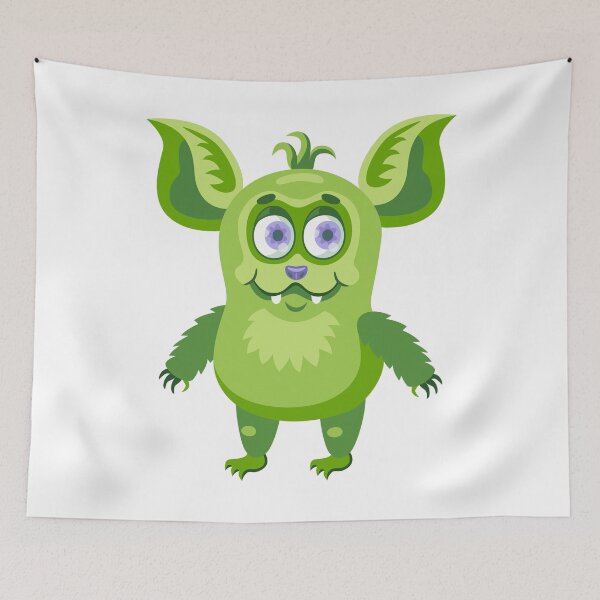 Item preview, Green Satan funny character designed and sold by thebaig.