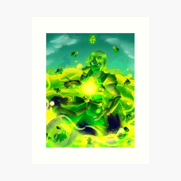 Lloyd (masked variant) Art Print
