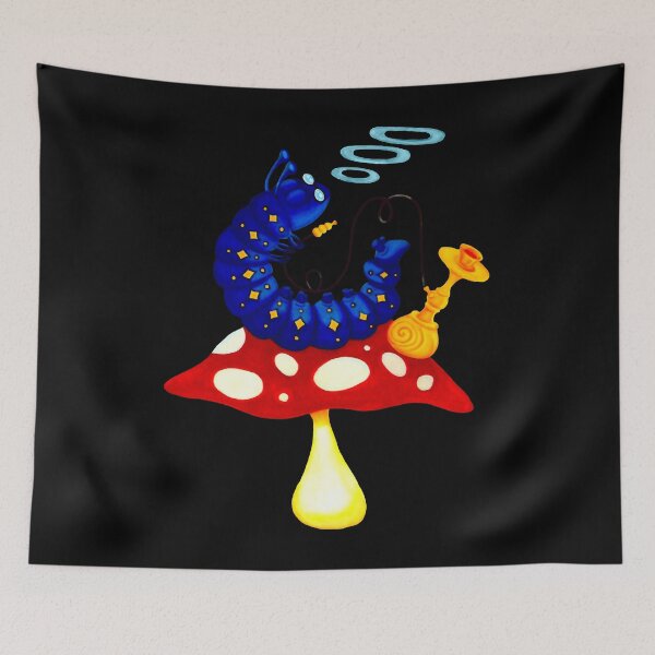 Item preview, Music Vintage Retro Ask A Hookah Smoking Caterpillar Vintage Photograp designed and sold by DashawnRamos065.