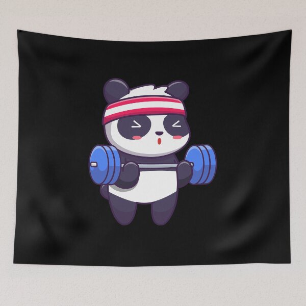 Item preview, Cute cartoon gym designed and sold by Pea Fitness.