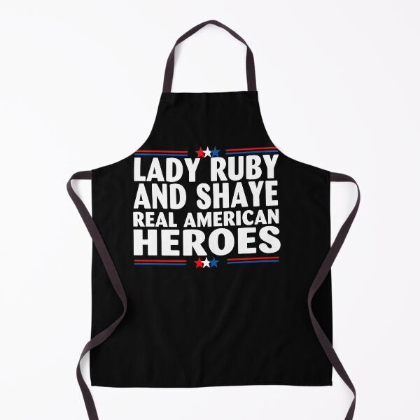 Item preview, Lady Ruby And Shaye Real American Heroes US Flag designed and sold by adolfonewell04.