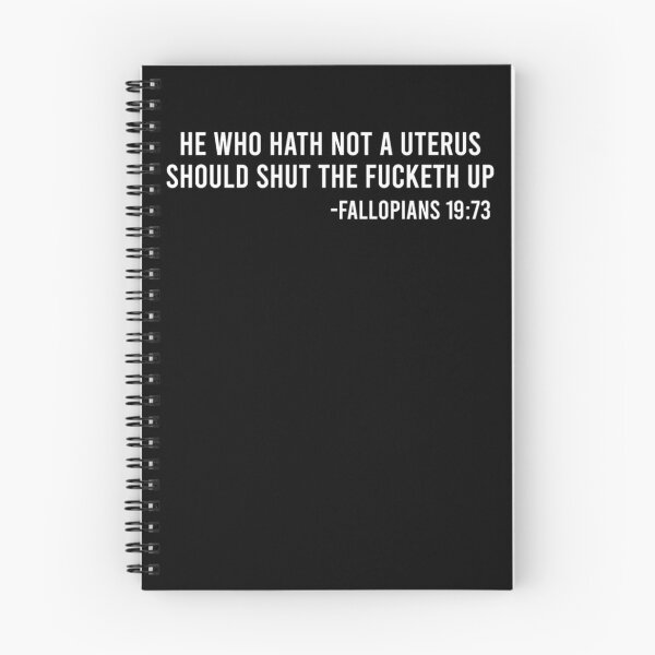 Item preview, He Who Hath No Uterus Should Stfu Pro Choice Essential  designed and sold by chaibolkav.