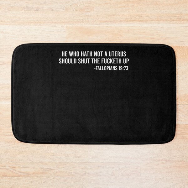 Item preview, He Who Hath No Uterus Should Stfu Pro Choice Essential  designed and sold by chaibolkav.