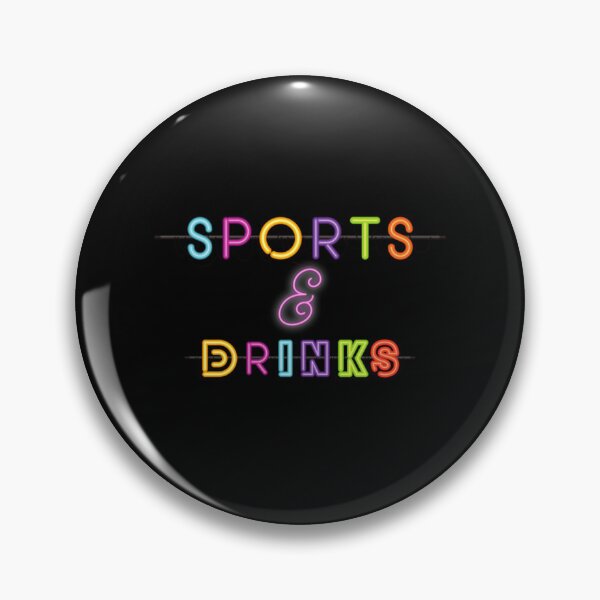 Item preview, Sports And Drinks Artistic Neon Design Classic T-Shirt designed and sold by monica45je.