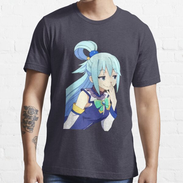 Camiseta Konosuba Kazuma Megumin Aqua Explosion Anime Filme