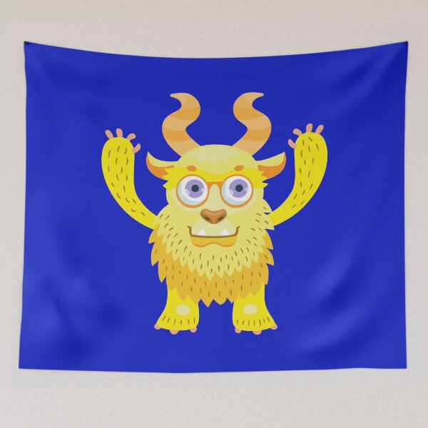 Item preview, Yellow Satan funny character designed and sold by thebaig.
