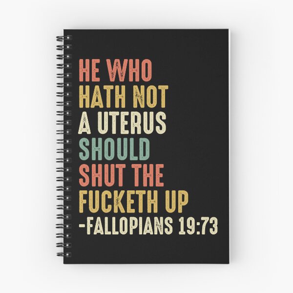 Item preview, He Who Hath No Uterus Should Stfu Pro Choice Retro Essential  designed and sold by chaibolkav.