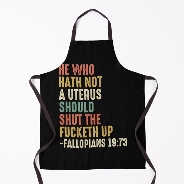 Item preview, He Who Hath No Uterus Should Stfu Pro Choice Retro Essential designed and sold by chaibolkav.