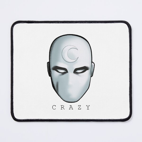 Item preview, CRAZY - Moon Knight (Mr Knight) Headshot  designed and sold by KirstixCo.