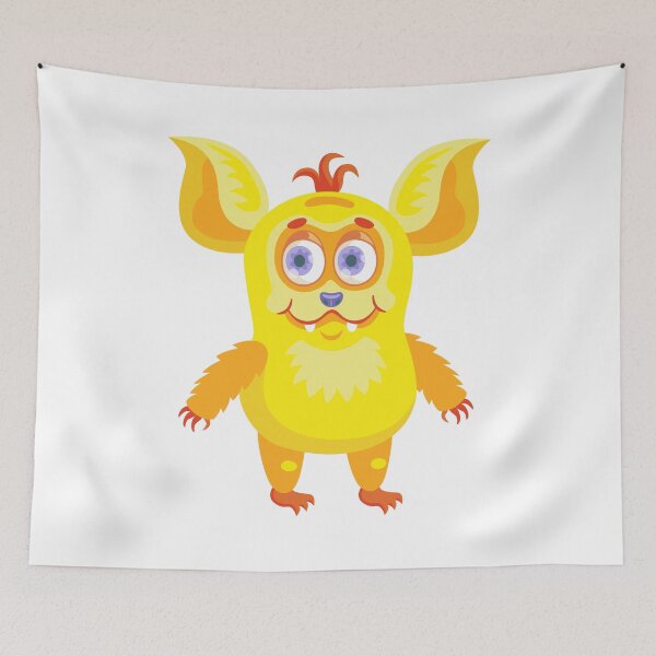 Item preview, Yellow Satan funny devil character designed and sold by thebaig.