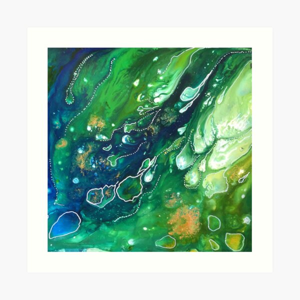 Algea Bloom Art Print