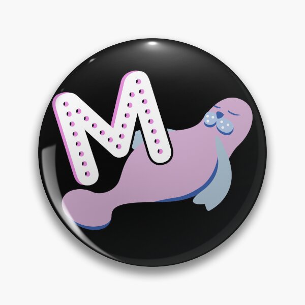 Item preview, M For Manatee designed and sold by UnknownArtistt.