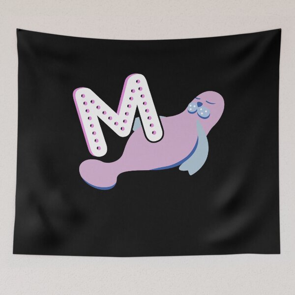 Item preview, M For Manatee designed and sold by UnknownArtistt.