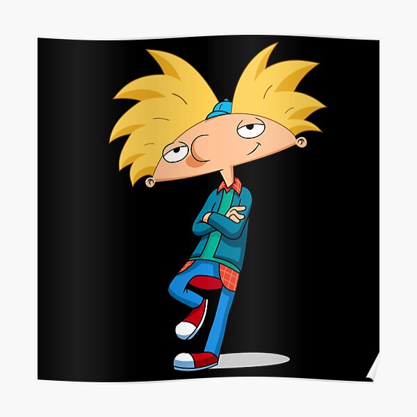 "Arnold Hey Arnold!" Poster For Sale By Nelsonmbmg | Redbubble