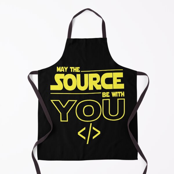Item preview, May The Source Be With You Funny Coder designed and sold by JuxNdx.