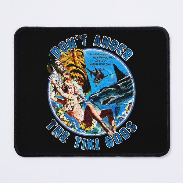 Item preview, Vintage Don_t Anger The Tiki Gods of Shark Reef designed and sold by Zarelsno400.