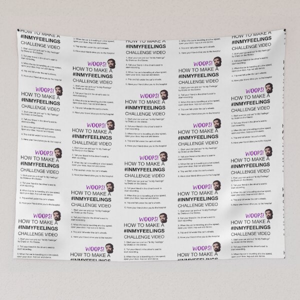 Item preview, inmyfeelings challenge instructions   designed and sold by KilowatSydney.