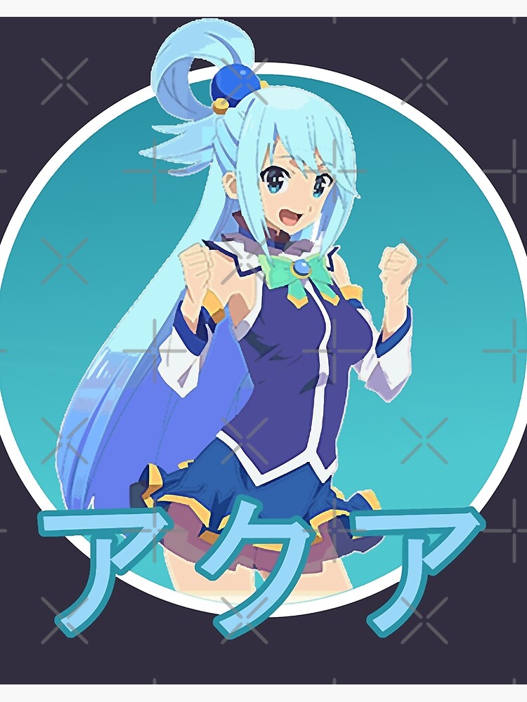 Needed Gifts Konosuba Aqua Konosuba Aqua | Art Board Print