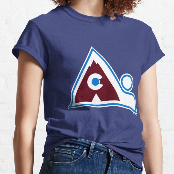 CustomCat Colorado Avalanche Vintage NHL T-Shirt Ash / L