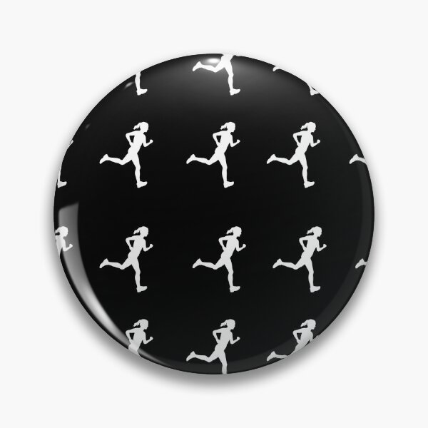 Item preview, Running girl pattern designed and sold by DigitalArtTrend.