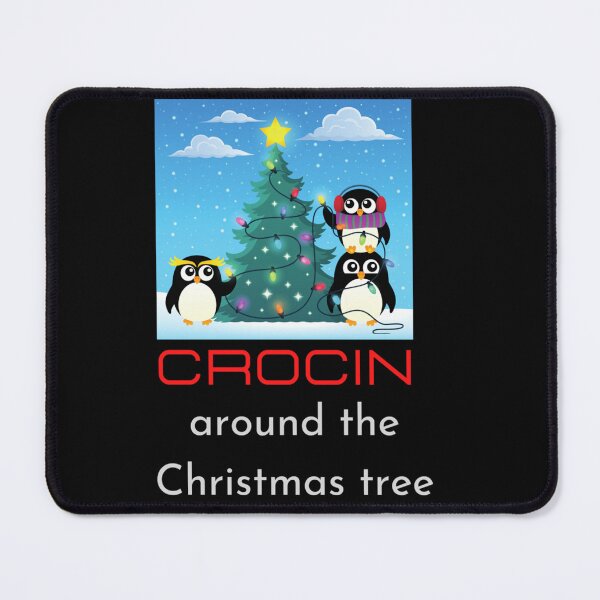 Item preview, Funny Xmas 2020 Gifts, Crocin around the Christmas tree designed and sold by JeannetteSander.