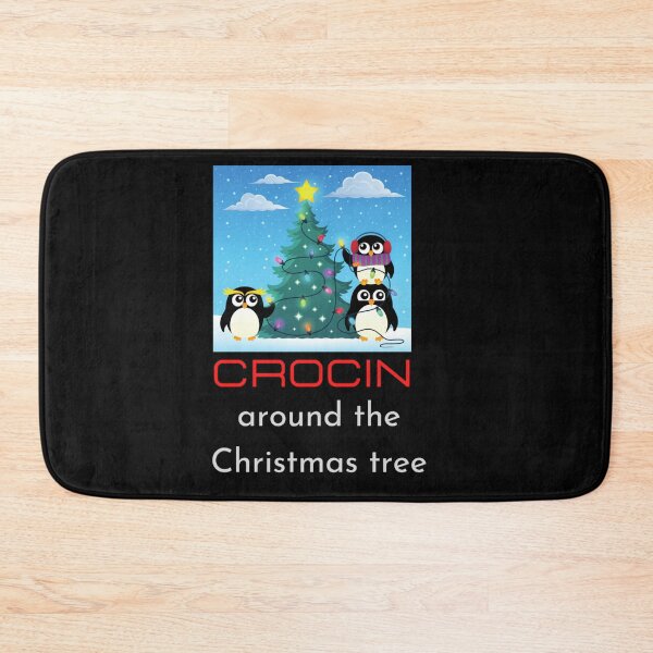 Item preview, Funny Xmas 2020 Gifts, Crocin around the Christmas tree designed and sold by JeannetteSander.