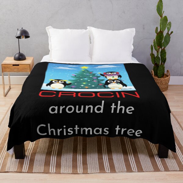 Item preview, Funny Xmas 2020 Gifts, Crocin around the Christmas tree designed and sold by JeannetteSander.