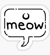 denae*sketch - M E O W Sticker