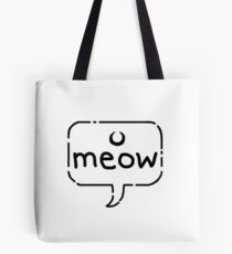 denae*sketch - M E O W Tote Bag