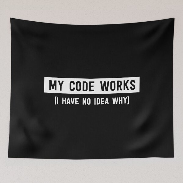 Item preview, My code works I have no idea why funny coder designed and sold by JuxNdx.