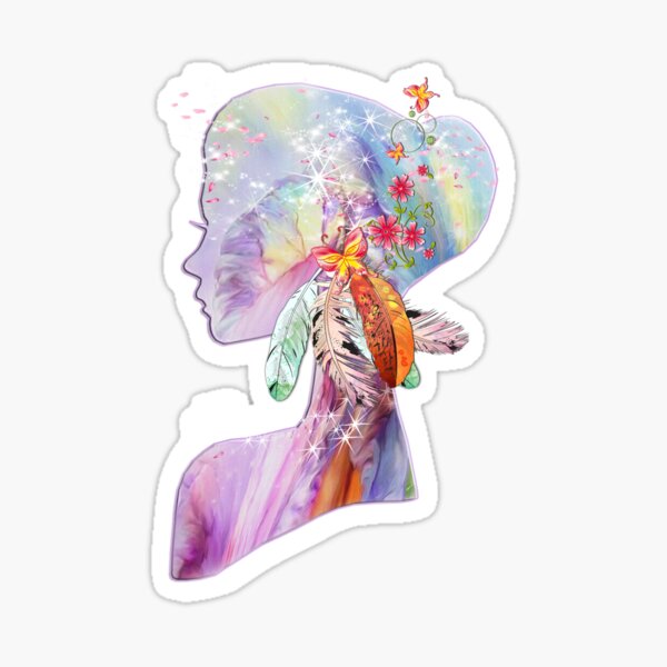 Mystical Abstract Sticker