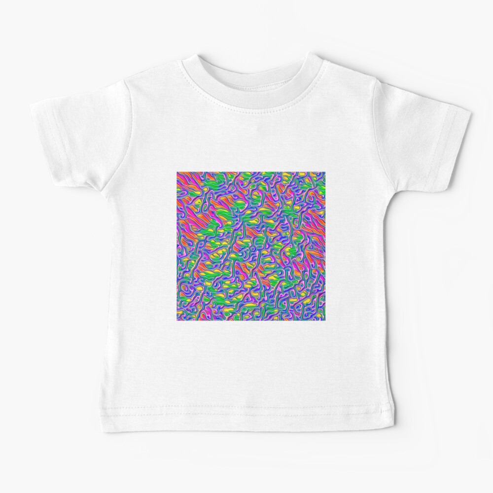Abstract flowers Baby T-Shirt