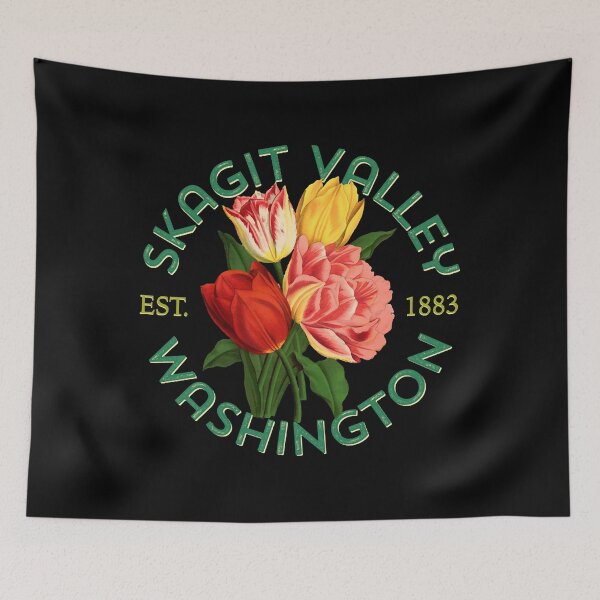 Artikelvorschau, Skagit Valley Washington Frühlingstulpen-Gärtner mit Blumen entworfen und verkauft von Zarelsno400.