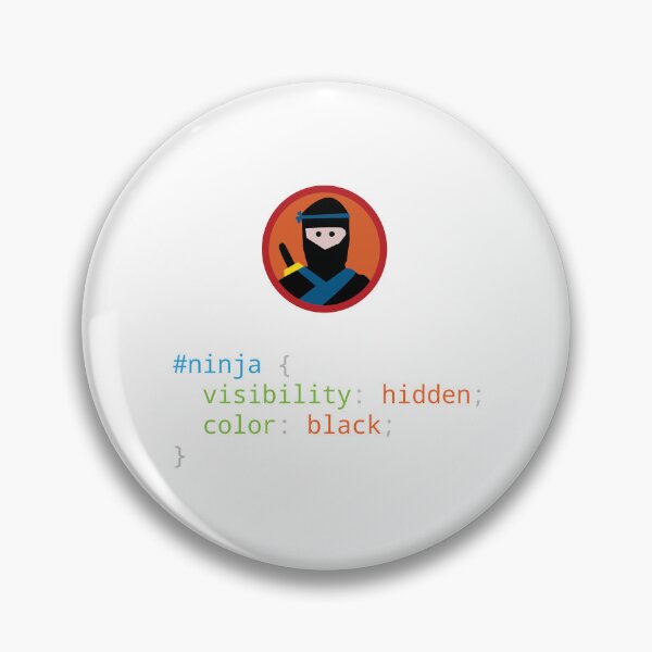 Item preview, Ninja hidden funny coder technology designed and sold by JuxNdx.