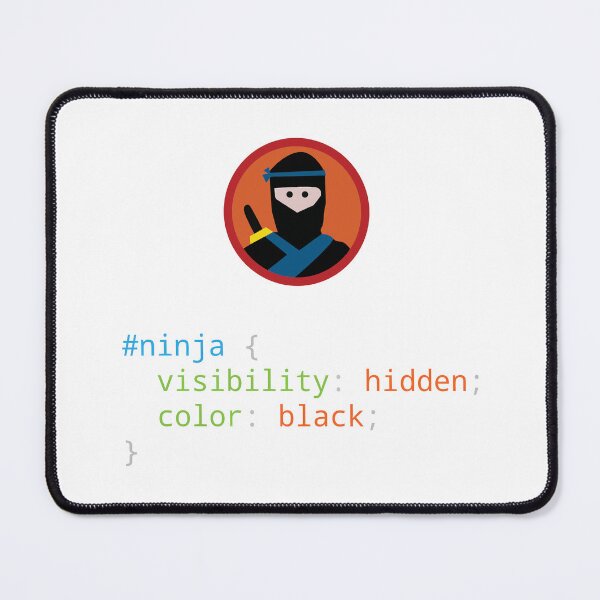 Item preview, Ninja hidden funny coder technology designed and sold by JuxNdx.
