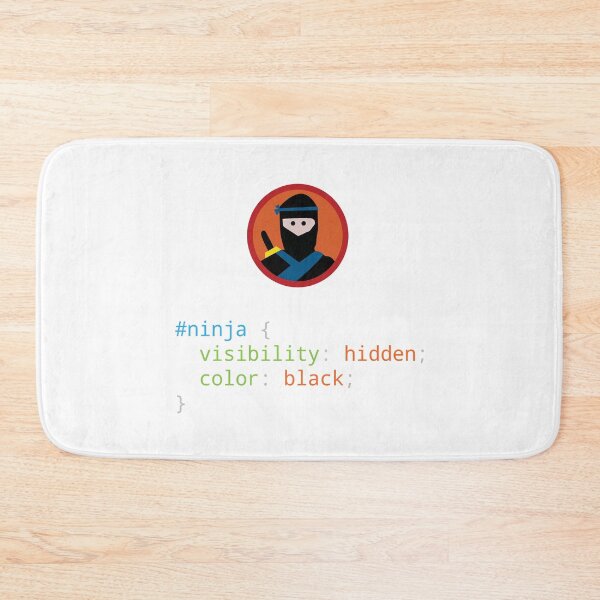 Item preview, Ninja hidden funny coder technology designed and sold by JuxNdx.