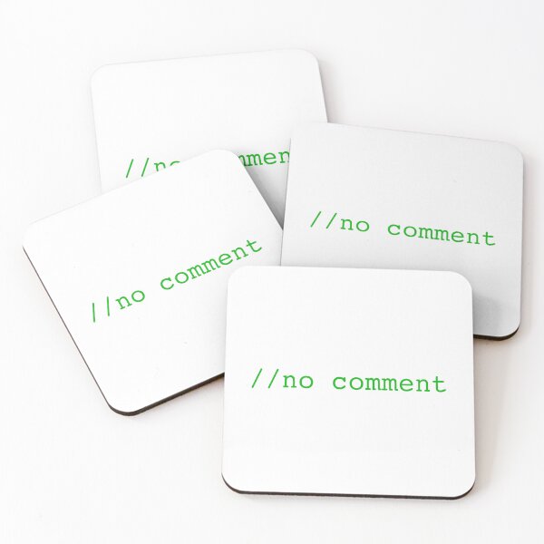 Item preview, No Comment Funny Coder Technology designed and sold by JuxNdx.