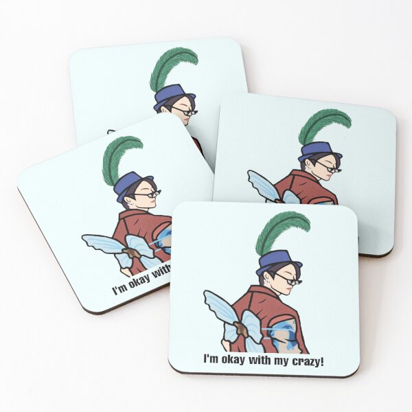 Item preview, I’m okay with my crazy! - BTS RUN episode  designed and sold by Reets_Redbubble.
