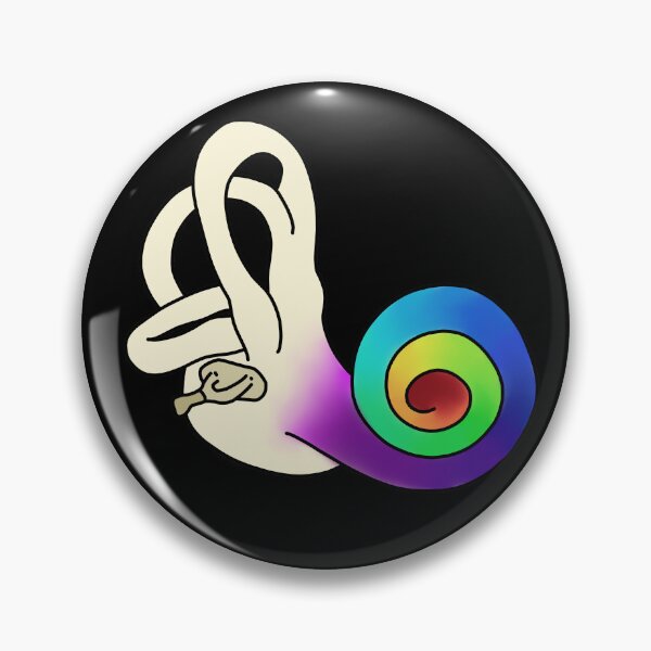 Item preview, Rainbow Cochlea designed and sold by AriaSaysHello.