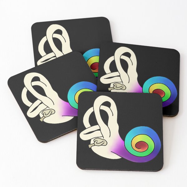 Item preview, Rainbow Cochlea designed and sold by AriaSaysHello.