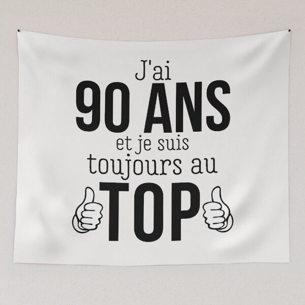 Item preview, I'm 90 years old and I'm still on top gift, humorous birthday gift designed and sold by lapolonaise.