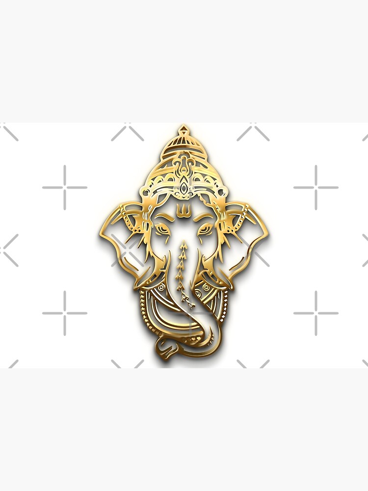 Golden Metallic Ganesha Diwali Indian Hindu Traditional Illustration Stock  Photo by ©PantherMediaSeller 340426328