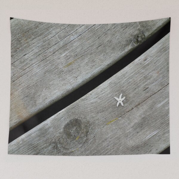 Item preview, Dried Starfish on Dock Planks designed and sold by LifeSpice.