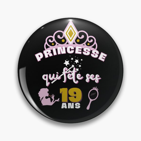 Item preview, humorous gift for princess woman 19 years old designed and sold by RomualdGR.